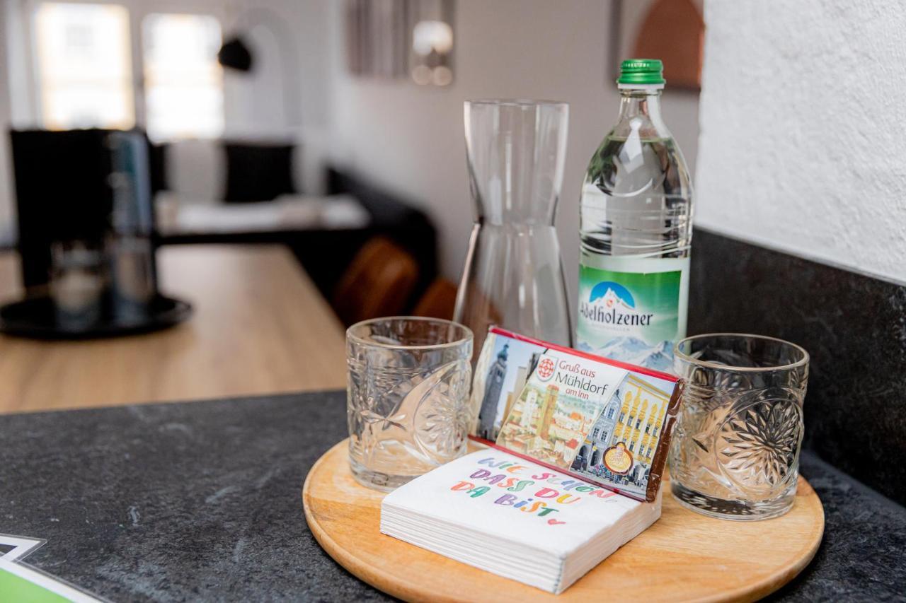 Highlight Am Stadtplatz Muehldorf - C4S Come4Stay - 2 Zimmer Wohnung I Bis Zu 5 Gaeste Экстерьер фото