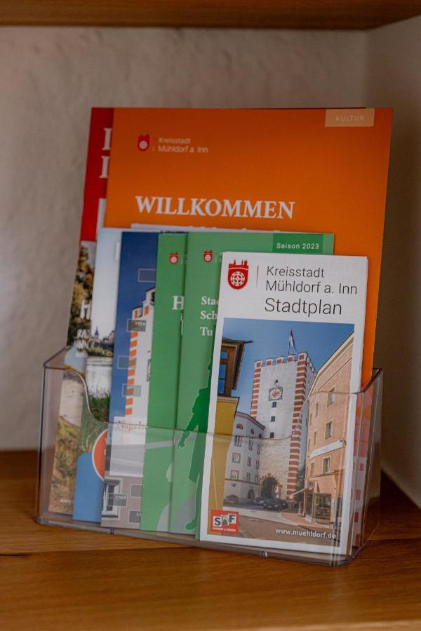 Highlight Am Stadtplatz Muehldorf - C4S Come4Stay - 2 Zimmer Wohnung I Bis Zu 5 Gaeste Экстерьер фото